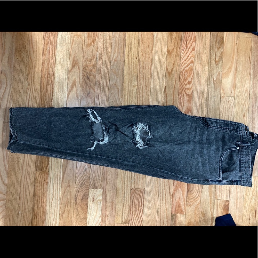 Urban Outfitters button fly mom jean